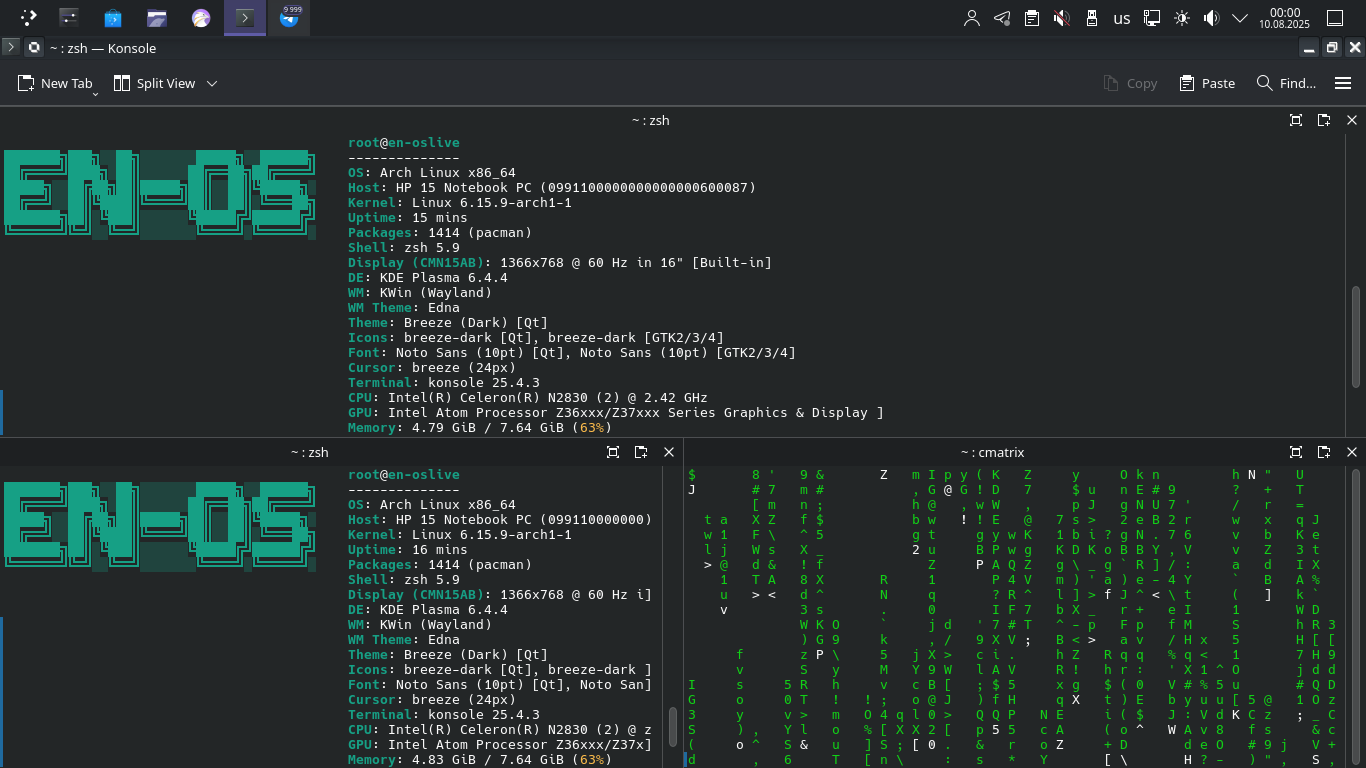 EN-OS Terminal